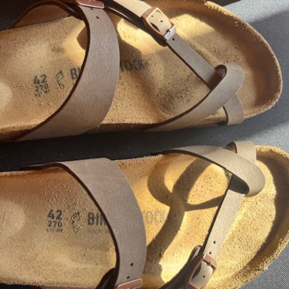 Birkenstock Mayari Shoes Mocha - Size 42, US Womens 11, Mens 9 - Picture 2 of 9